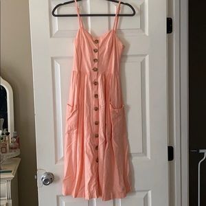Cooperative Linen Peach Sundress